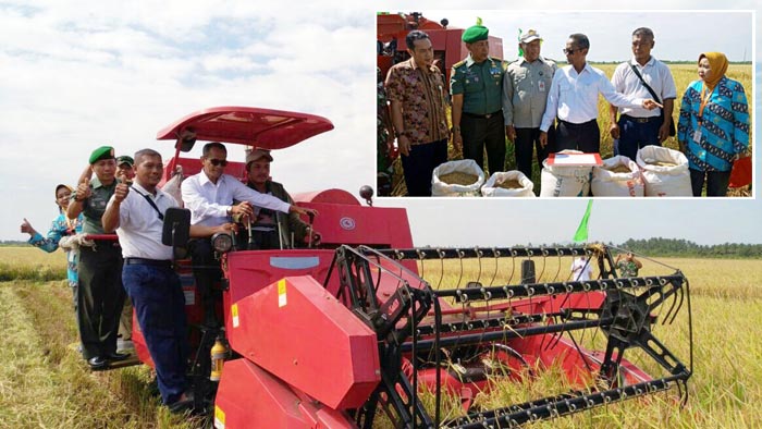 Safari Sergap Kalbar, Agung H: "Sambas Siap Penuhi Cadangan Beras Nasional"